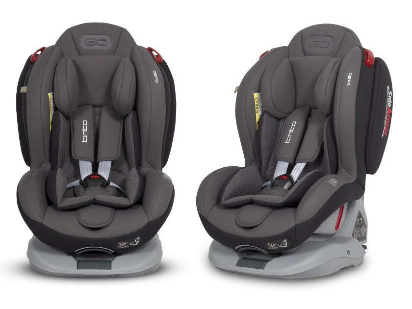 EasyGo Tinto ISOFIX Biztonsági Autósülés 0-25kg - Titanium - szürk...