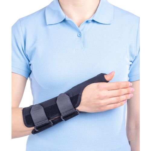 Orteza ze stałą półką Triamed Unofix Plus, SRT210, Czarna, 2, Prosta 114377366