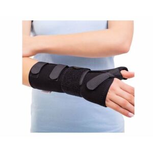 Ortéza zápästia, pevná prstová ruka, Triamed Triacarp M Finger, SRT213, Čierna, 4, Rovná 114377462 - Každodenná fixácia kĺbov