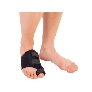 Ortéza Hallux valgus Triasport Hallufix, SRT301, univerzálna veľkosť, čierna, ľavá 114377615 - Každodenná fixácia kĺbov