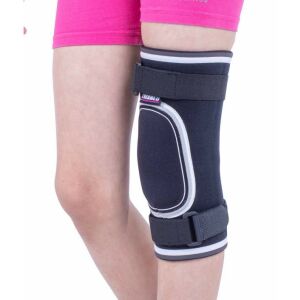 Orteza de genunchi mobila cu protectie, pentru copii, Triamed Protect Junior, SRT334, Negru, 3 114377825 - Frumusețe și sănătate