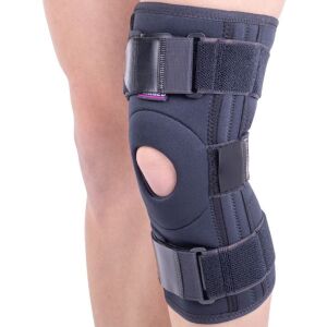 Orteza de genunchi mobila deschisa posterior Triamed Geromed 02, SRT340, Negru, 4 114377841 - Fixarea articulațiilor