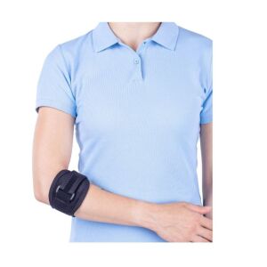 Orteza de cot pentru epicondilita Triasport Elbi Premium, SRT207, Marime universala, Negru 114377933 - Fixarea articulațiilor