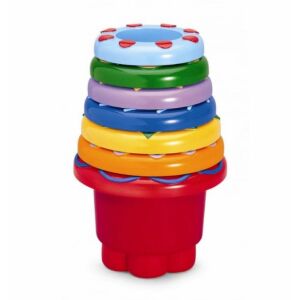 Tolo csészék piramisa, szivárvány