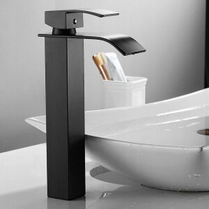 Waschbeckenarmatur Calani LOTUS Black High 114381202 - Wasserhahn