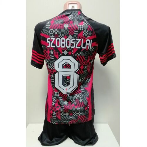 Focimez nadrággal Replika Liverpool Szoboszlai fekete-piros-fehér 176 143637006