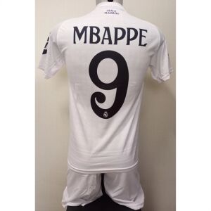 Focimez nadrággal Replika Real M. Mbappé fehér-fekete 164 143593272 - Sport & Szabadidő