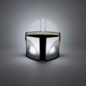 Paladone Stolná lampa s prilbou Mandaloriana, Star Wars Mandalorian, Nočné svetlo s prilbou Mandaloriana - Dekoratívne lampy