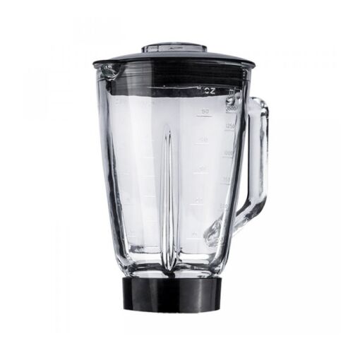 Elite Electronics® 1.5 literes üveg turmix edény műanyag fedővel konyhai robotgéphez 114389896