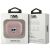 Karl Lagerfeld Monogram Choupette Head rózsaszín tok AirPods 3-hoz csomagolás