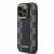 DKNY fekete kockás MagSafe tok iPhone 13 Pro / 13 telefonhoz, oldalnézet