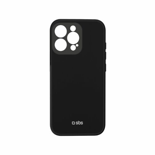 SBS Full Active Case D3O iPhone 15 Pro telefonhoz - fekete - Telefontok