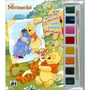 Micimackó - A5 kifestő festékkészlettel 2. 46880430 "Micimackó"  Gyermek könyvek
