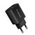 Wozinsky WGWCB USB-A USB-C 20W fali töltő, fekete, ferde nézet