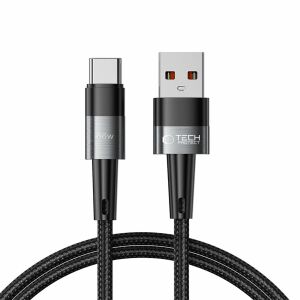 Tech-Protect UltraBoost USB-C / USB-C kábel 66W 6A 1m - szürke 114404726 - USB kábel