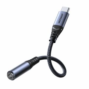 Joyroom SY-C01 USB-C DAC adapter 3,5 mm-es mini jack csatlakozóhoz - fekete 114404856 - USB átalakító