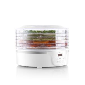 Eta 730190000 Secca Odwadniacz do żywności, biały, z wyświetlaczem cyfrowym i timerem - Suszenie