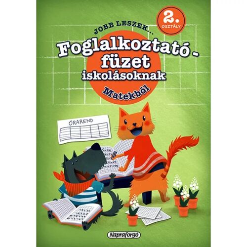 Jobb leszek matekból - 2. osztályosoknak foglalkoztató füzet borító