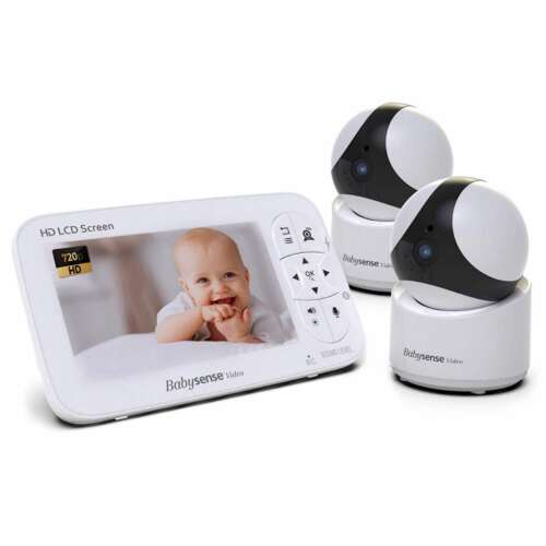 Babysense V65 dupla kamerás videós babaőrző