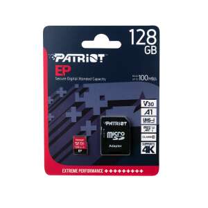 Patriot Memory PEF128GEP31MCX memóriakártya 128 GB MicroSDXC Class 10 58112898 