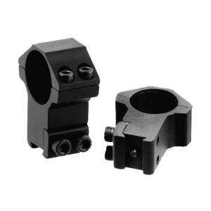 Leapers AccuShot 1" magas kétrészes távcsőgyűrűk, 11 mm-es fecskefarok sínhez - Céltávcső szerelvény