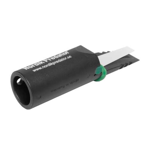 Nordik Predator előre hangolt róka csali, fekete, vadászathoz