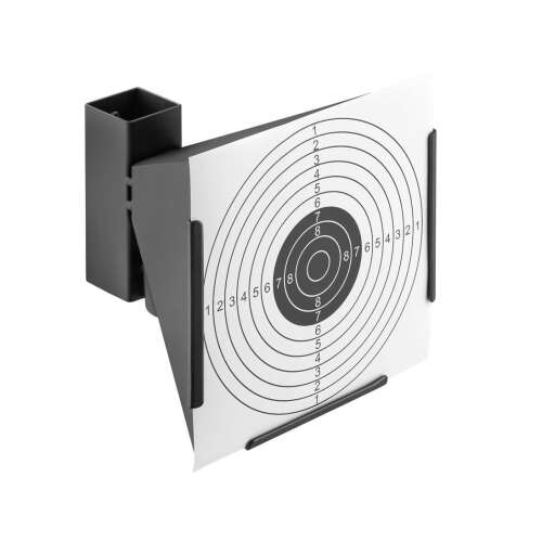 Umarex Piramis golyófogó 10-17 cm vadászathoz, fekete acél, szögletes kialakítás, megakadályozza a ricochetet, elkapja az ólom golyókat, könnyű összeszerelés, kompatibilis a standard 17x17 cm-es célokkal