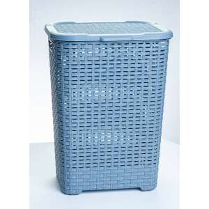 * Szennyestartó rattan hatású 60L szürke