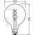 Osram Vintage Globe LED bulb dimensions diagram