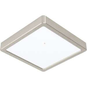 Mennyezeti LED lámpa, szögletes, 16,5 W, melegfehér, nikkel-fehér színű (Fueva) 43445844 