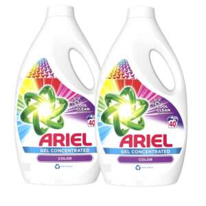 Ariel Color folyékony Mosószer 2x2,2L - 80 mosás