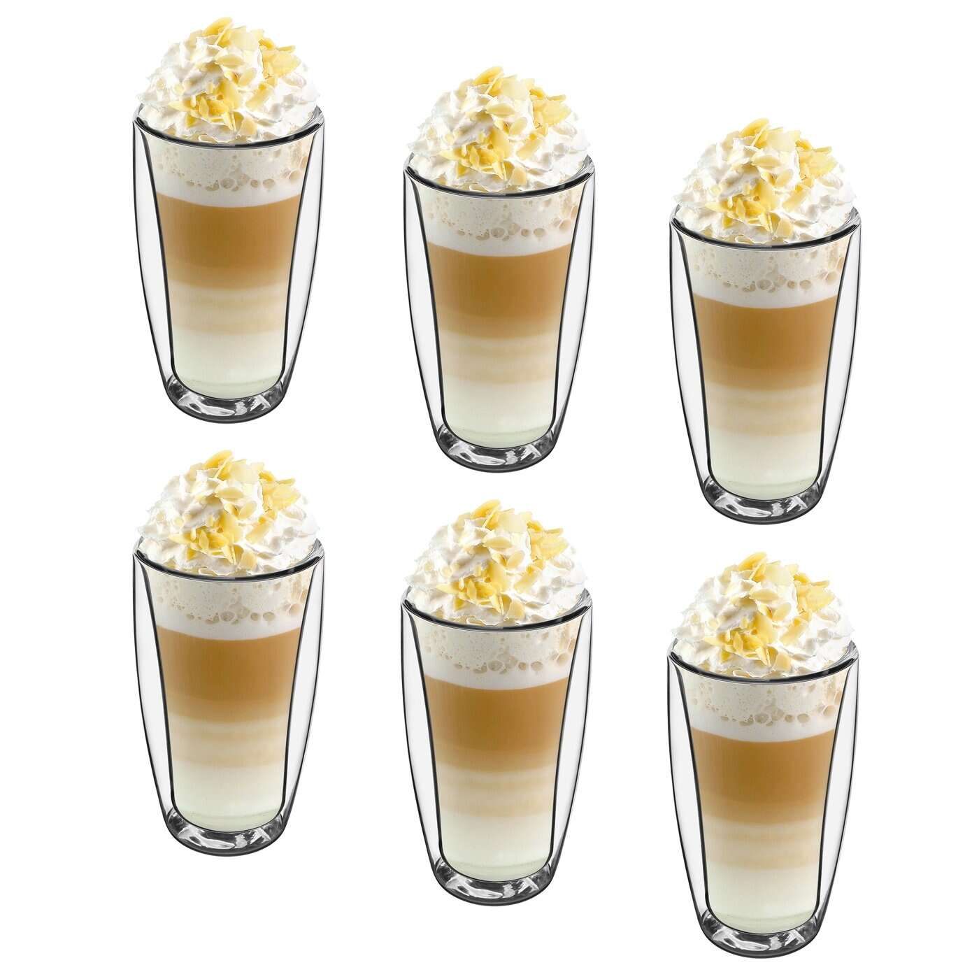 Tadar Duplafalú hőtartó Pohár készlet 400ml 6db