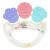 Bam Bam baby rattle, colorful beads, developmental toy for infants
