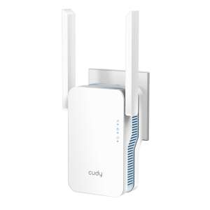 Extensor de rază Wi-Fi Cudy RE1200 dual band AC1200, alb, cu antene - Cudy