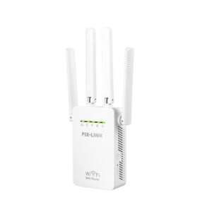 PIX-LINK Wifi Mini Router, weiß, 4 Antennen - Signalverstärker