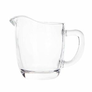 Üveg tejkiöntő kancsó fogantyúval - Kancsó