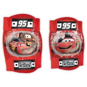 Disney Cars Lightning McQueen Knie- und Ellbogenschützer Set, rot, Kinderschutzbekleidung - Schutzausrüstung für Fahrräder