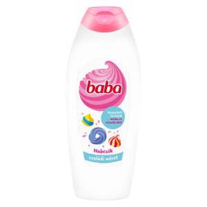 Душ гел Baba Habcsók, аромат на малина и розово дърво, 750 ml