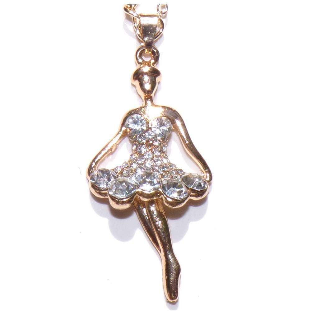 balerina-medalos-arany-szinu-nyaklanc