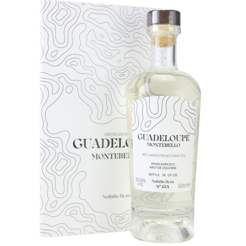 Guadeloupe Montebello "Brut de Colonne" 82,8% Agricole Rum, 50cl-es üveg