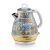 Ariete Positano 1.7L electric kettle, yellow and patterned design