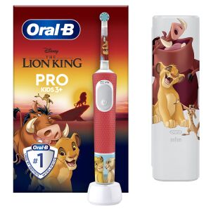 Oral-B Pro Kids Oroszlánkirály elektromos fogkefe utazótokkal és töltővel - Szépség & Egészség