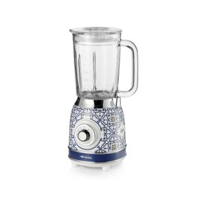 Ariete 0583/0C 1.5L Blender, Blue and White Design - Ariete