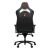 Fotel gamingowy ASUS ROG Chariot X Core, czarny z czerwonymi akcentami, widok z tyłu