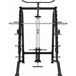 VirtuFit SM100 Smith gép húzódzkodó rúddal, elülső nézet - VirtuFit