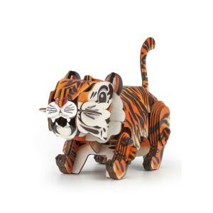Összeszerelt MierEdu Hangot adó 3D puzzle Tigris, kartonból, fejlesztő játék - MierEdu