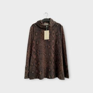 Pfeffinger női kígyómintás pulóver - Női pulóver