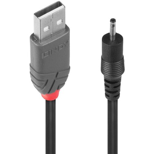 LINDY USB A - DC 2.50/0.7mm adapter kábel, 1.5m - Lindy