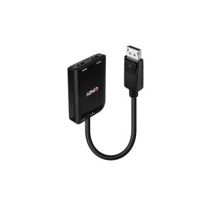 Lindy 38433 kabel konwertera wideo DisplayPort 2 x HDMI (38433) 114510489 - Konwerter DisplayPort