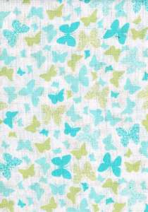 Textil pelenka 1db - Pillangó #kék-zöld 30311738 Textil pelenka